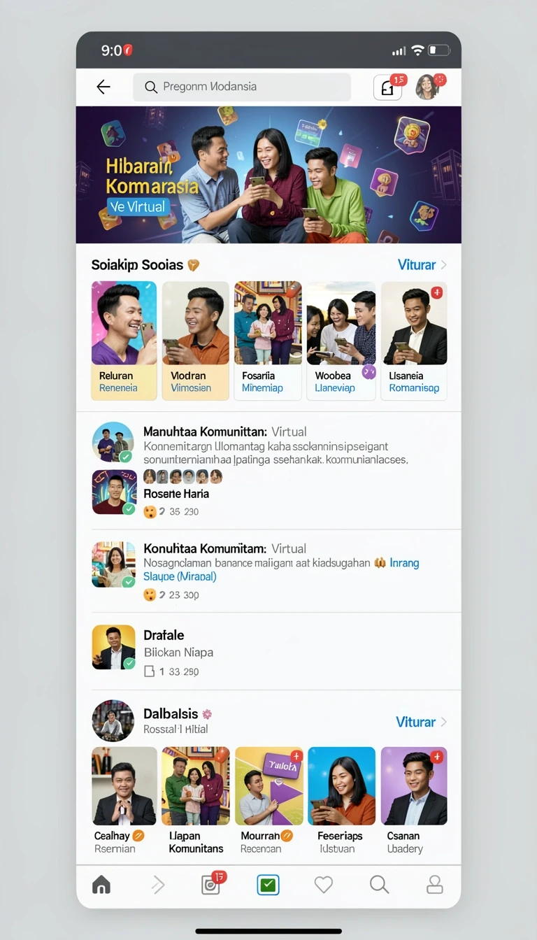 Tampilan utama aplikasi Review Aplikasi v89 yang intuitif dan efisien.