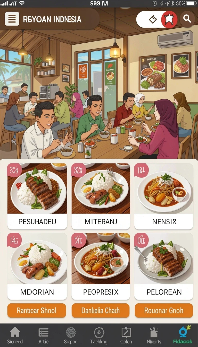 Tampilan utama aplikasi Review Aplikasi polototo yang intuitif dan efisien.